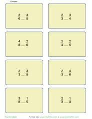 Comparing fractions